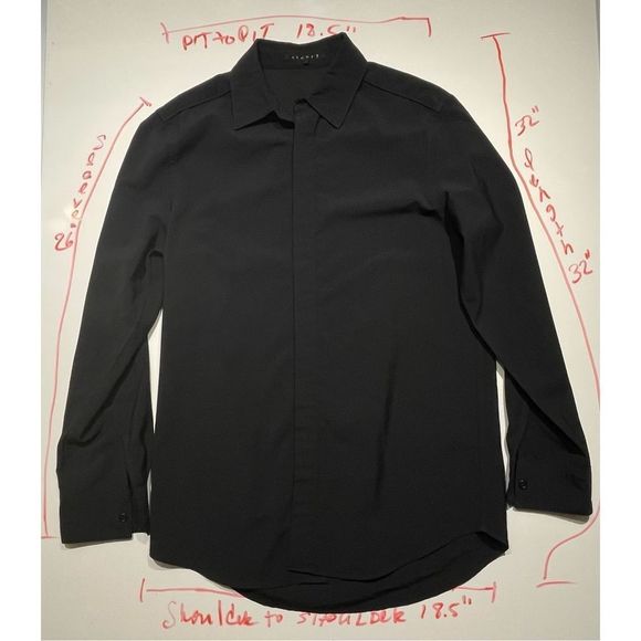 Men’s theory, full sleeve button down SM - Picture 7 of 7